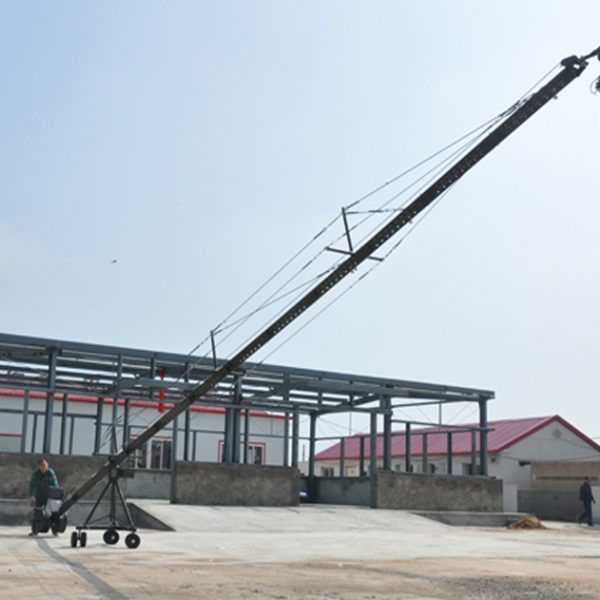 15m jib crane camera