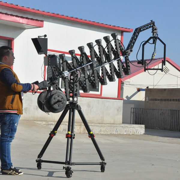telescopic folding jib crane