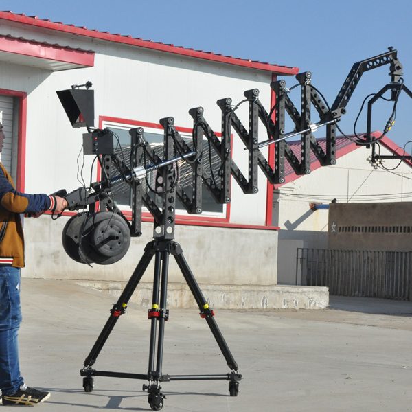 telescopic folding jib crane