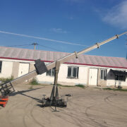 10 meters telescopic crane