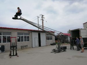6 Meters Camera Crane With Seat